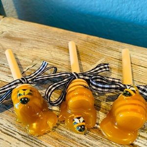 Honey bumble bee dippers farmhouse decor